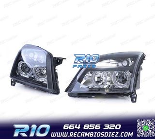 FAROS OPEL VECTRA C 02-05 SIGNUM 03-05 OJOS ANGEL FONDO NEGR