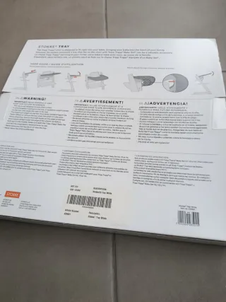 Vassoio Stokke Tripp Trapp Bianco