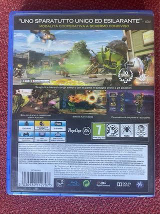 Plants vs Zombies Garden Warfare PS4