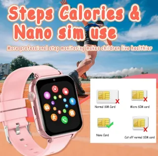Orologio Intelligente per Bambini con Chiamate e SMS