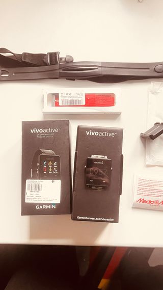 Reloj Garmin Vivoactive GPS + Banda Pulsómetro