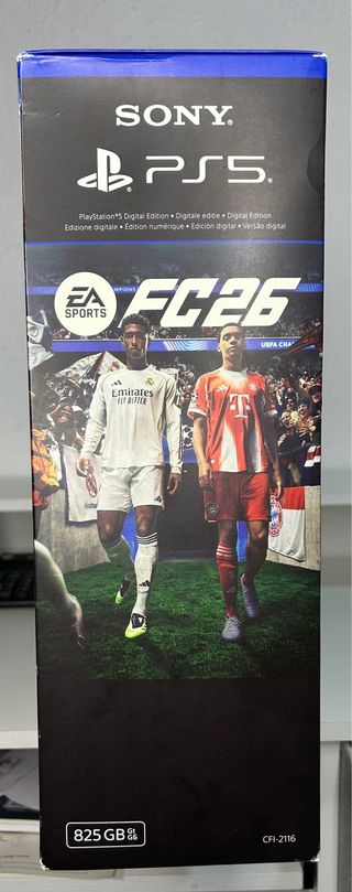 PlayStation 5 Digital 825GB + FIFA26 nueva