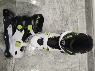 Patines infantiles con protecciones