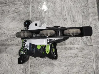 Patines infantiles con protecciones