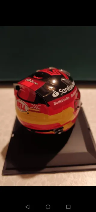 Casco F1 Carlos Sainz Scuderia Ferrari