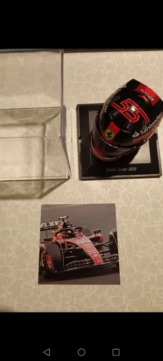 Casco F1 Carlos Sainz Scuderia Ferrari