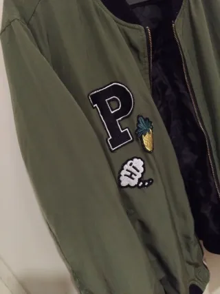 Chaqueta Bomber Militar Talla 44