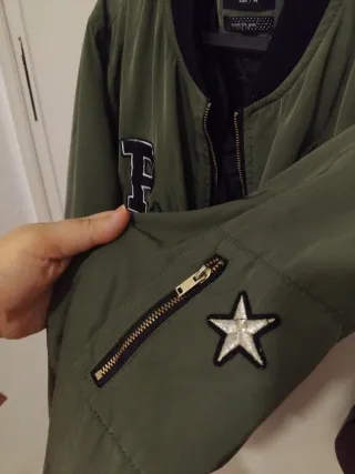 Chaqueta Bomber Militar Talla 44