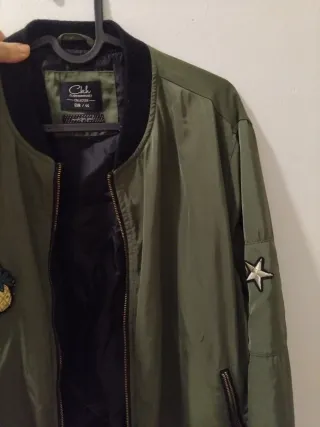 Chaqueta Bomber Militar Talla 44