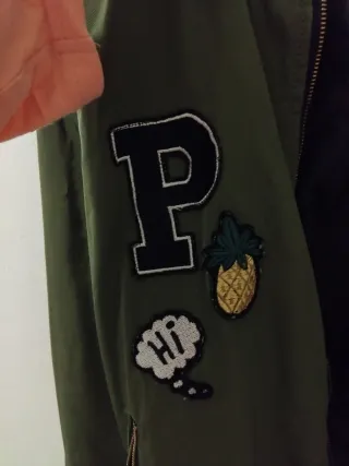 Chaqueta Bomber Militar Talla 44