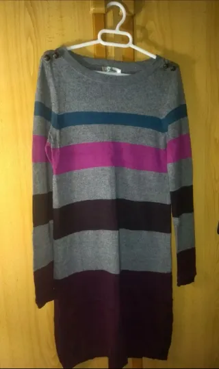 Vestido de lana Tintoreto Talla M