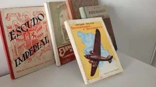 Lote 5 Libri Antichi di Insegnamento Anni 40-50