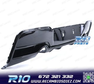 DIFUSOR BMW F20 F21 10-15 LOOK M PERFORMANCE NEGRO BRILLO