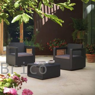 Mobili da Giardino Venus Tête-à-Tête Grafite