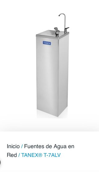 Fuente de agua TANEX