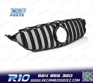 PARRILLA MERCEDES W205 18-21 LOOK SPORT NEGRO BRILLO