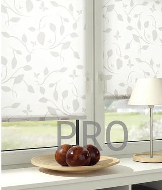 Tenda a rullo GARDINIA EASYFIX scandinava senza forare, da incollare o fissare, opaca, traslucida, bianco/naturale, 45 x 150 cm