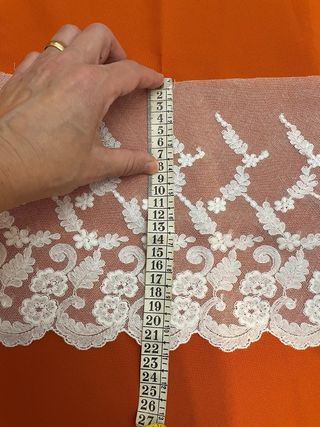 Puntillas para traje regional