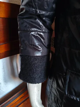 Abrigo Hakei Negro y Gris