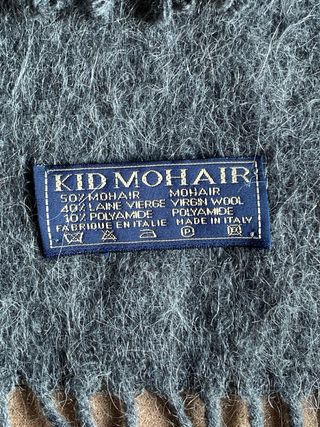 Bufanda Georges Rech Kid Mohair Gris