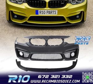 PARAGOLPES DELANTERO BMW F32 F33 F36 LOOK M4 SRA REJILLAS NI