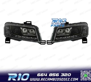 FAROS FIAT STILO 01-08 LUZ DIURNA FONDO NEGRO