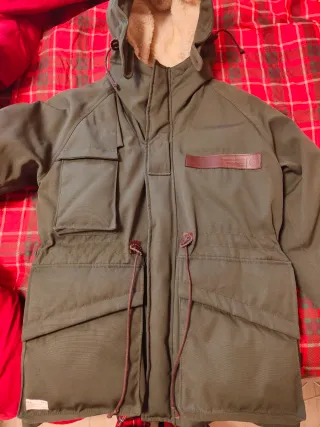 Parka imbottita invernale piuma d'oca