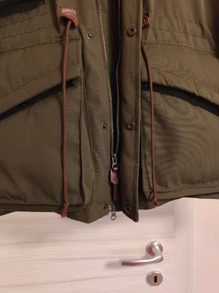 Parka imbottita invernale piuma d'oca