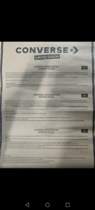 Zapatillas Converse All Star Blue Paint