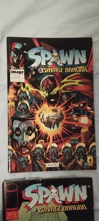 Lotto fumetti spawn anni 90"