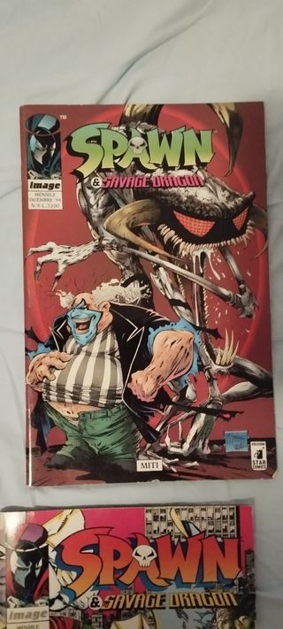 Lotto fumetti spawn anni 90"