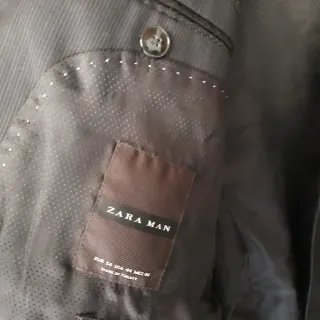 Traje de hombre azul Q