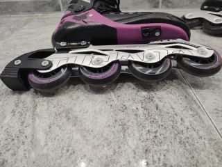 Patines en línea adulto morados