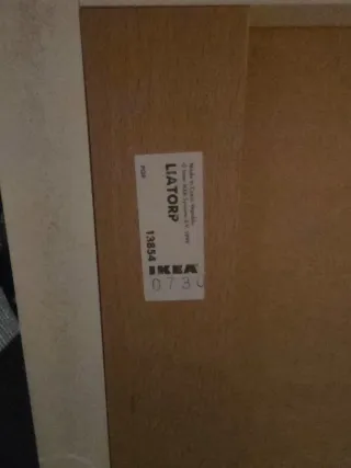 2 Vetrine IKEA LIATORP Nuove