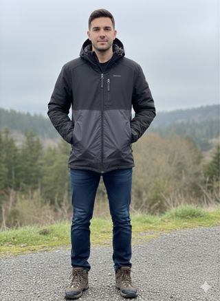 Chaqueta Quechua Hombre Talla S Impermeable