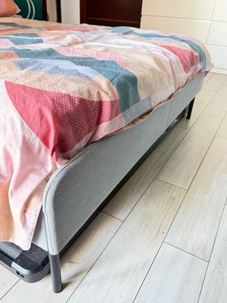 Letto matrimoniale imbottito