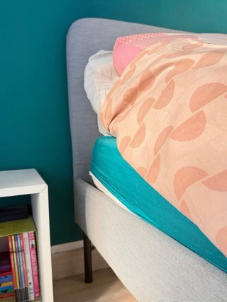 Letto matrimoniale imbottito