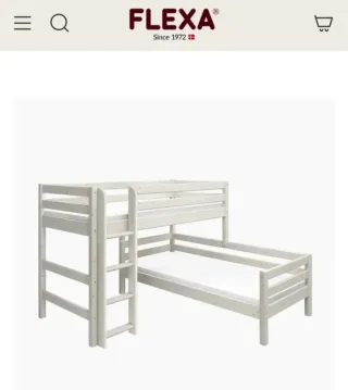 Litera de madera marca FLEXA.