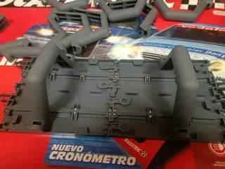 10 Soportes Pistas Scalextric Grises