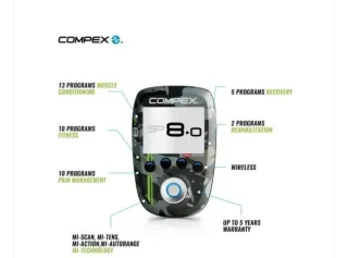 Compex SP8.0 wob edition Electroestimulador Wirel