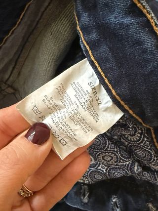 Jeans X-THREE uomo denim strappati