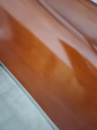 Espejo clásico marco madera marrón