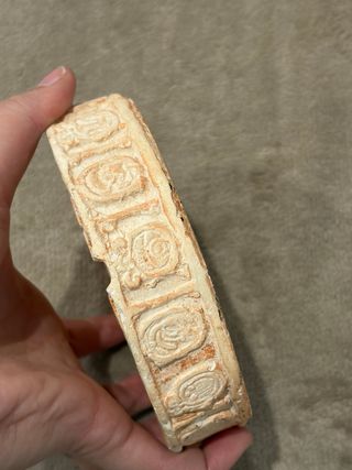 Cenicero antiguo artesanal Maya