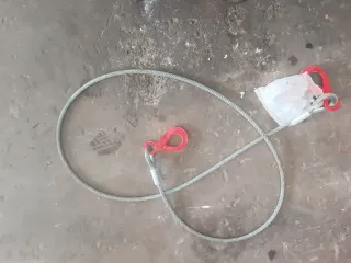 Polea y ganchos para grúa