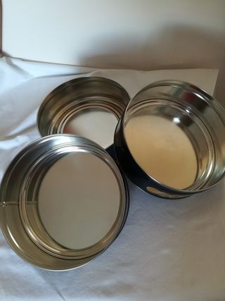 Set 3 Scatole vuote di  Latta Royal Favourites