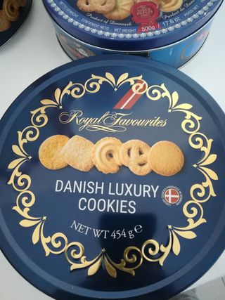 Set 3 Scatole vuote di  Latta Royal Favourites