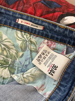 Y-two jeans uomo blu