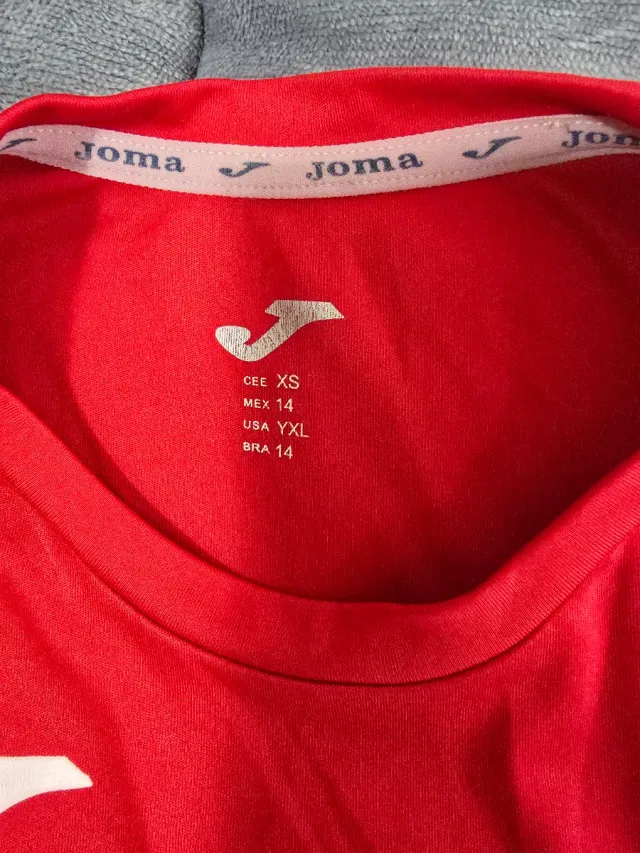 Camiseta Joma Roja Manga Larga
