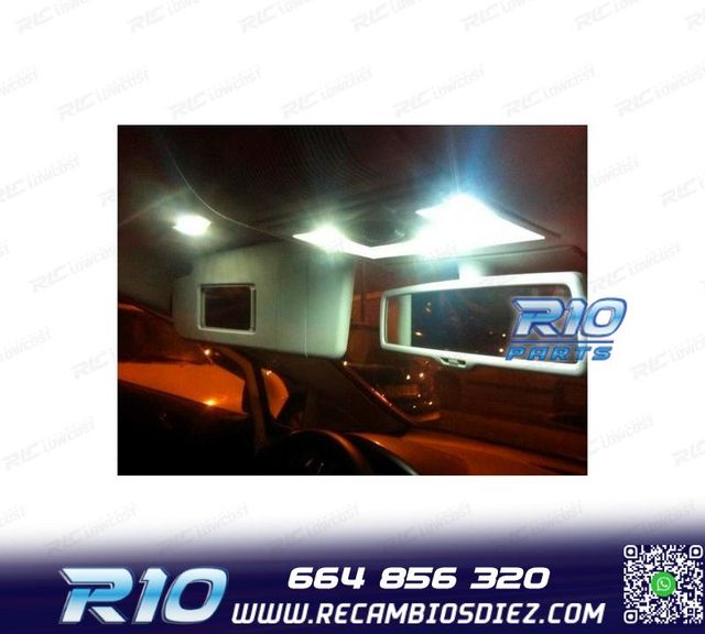 BOMBILLA LED T10 CANBUS 9LED
