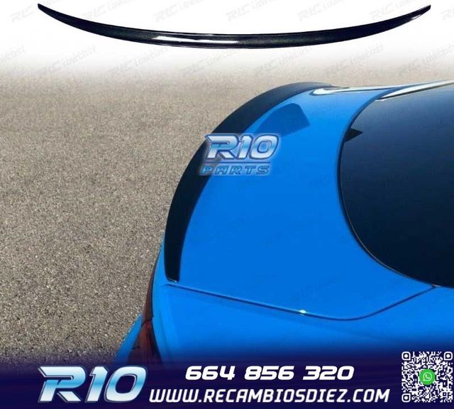 ALERON SPOILER AUDI A5 SPORTBACK 16-21 NEGRO BRILLO